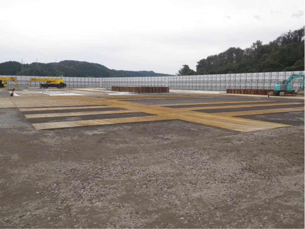 土木-小友Loc.a1坑井敷地及び道路工事